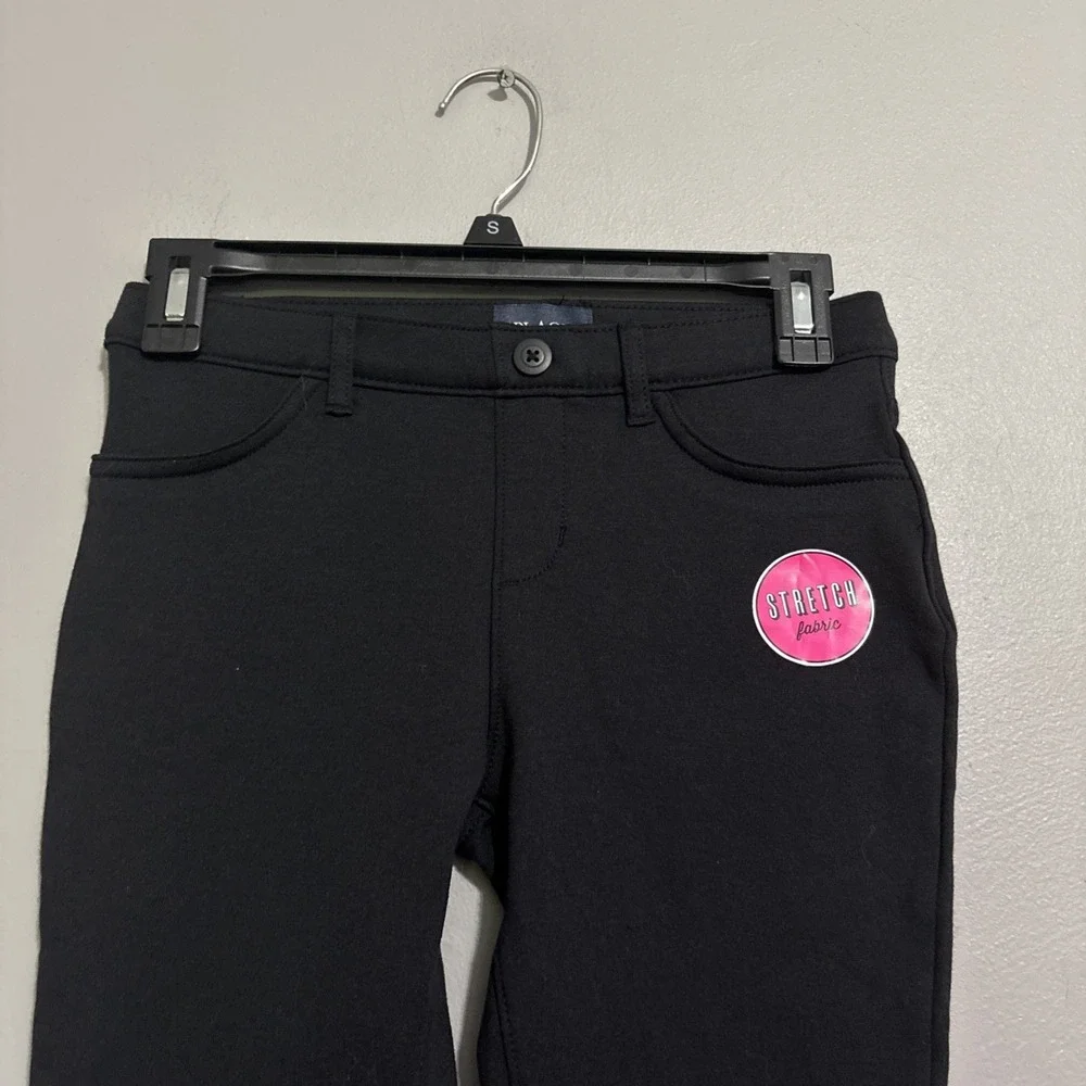 The Children's Place Girls Black Stretch Size 8 School ‎ Uniform New 2 Pair